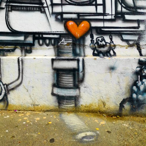 Drained Heart image of Street Heart collection by YROM